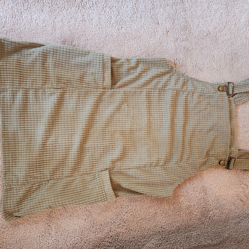 SHEIN Textured Beige Jumpsuit